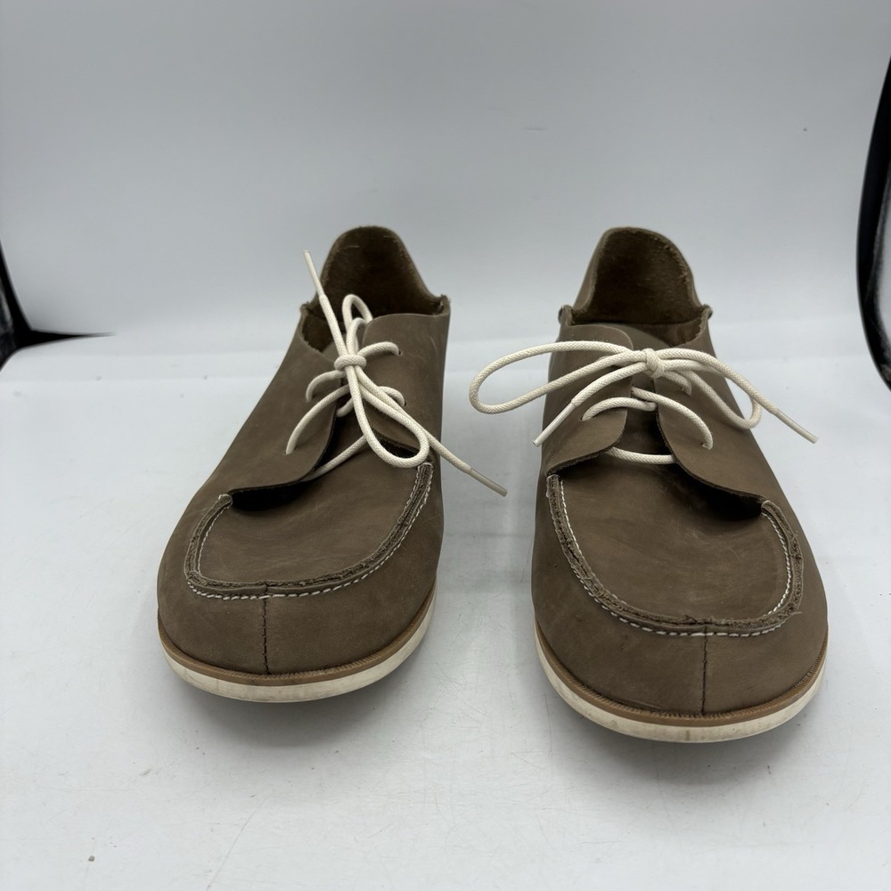 Olukai Shoes Mens Size 11 Holokai Boat Brown Thin Leather‎ - Picture 4 of 10